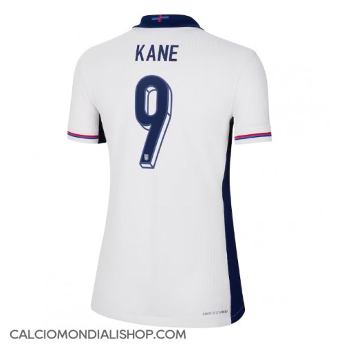 Maglie da calcio Inghilterra Harry Kane #9 Prima Maglia Femminile Europei 2024 Manica Corta